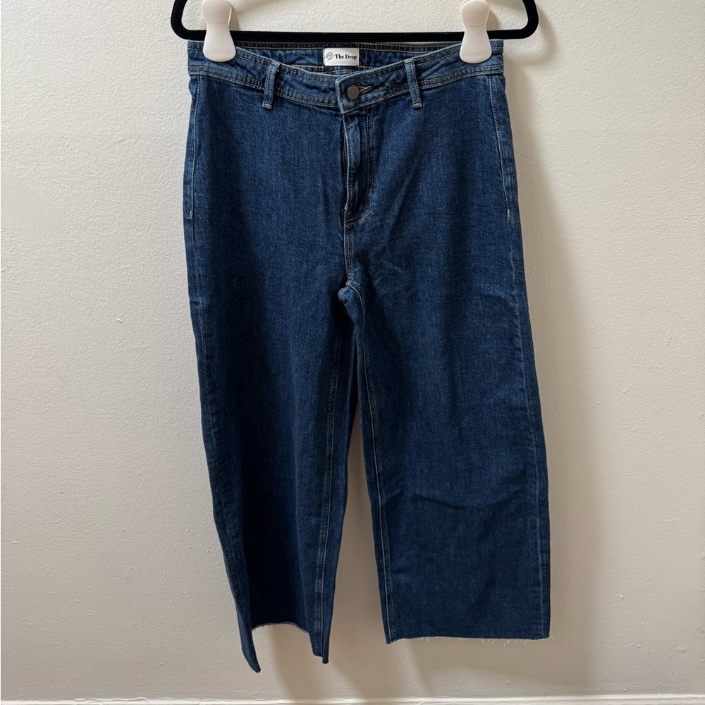Women’s Blue Wide-Leg Jeans